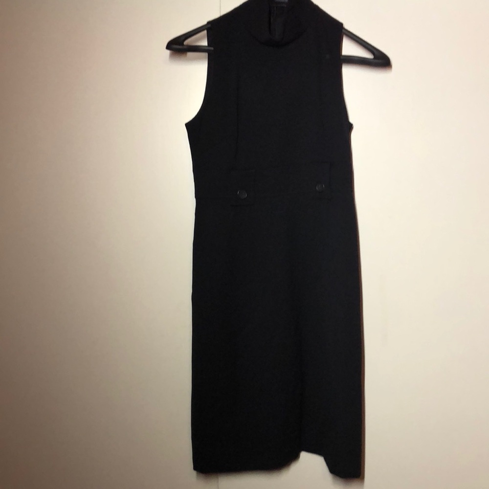 Black high neck never worn Banana Republic dress